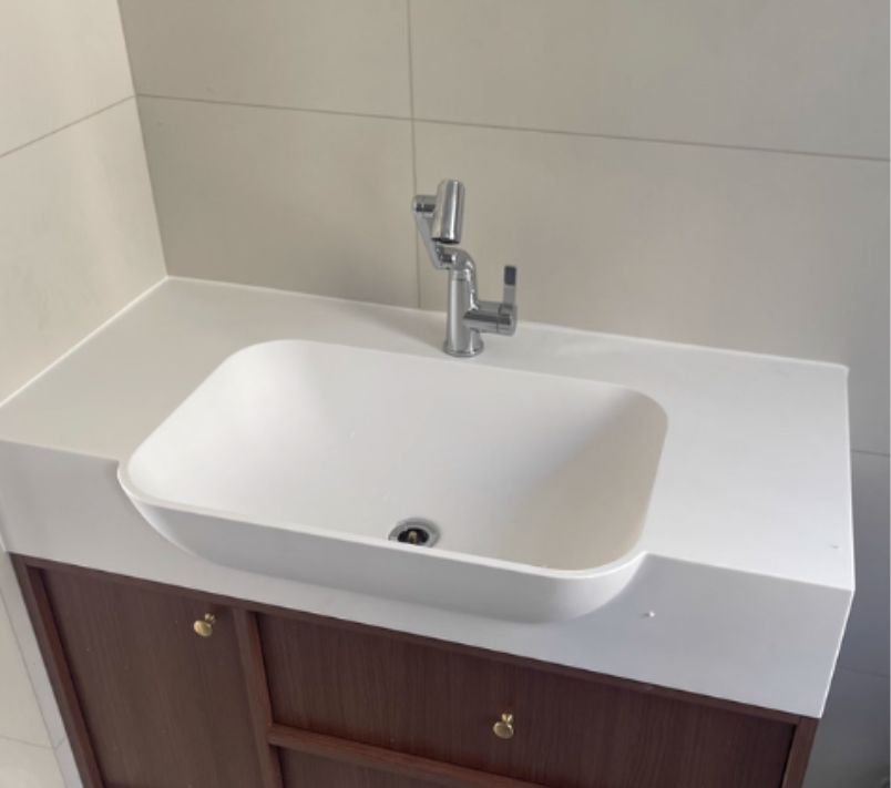 Acrylic Sink for European Bathrooms