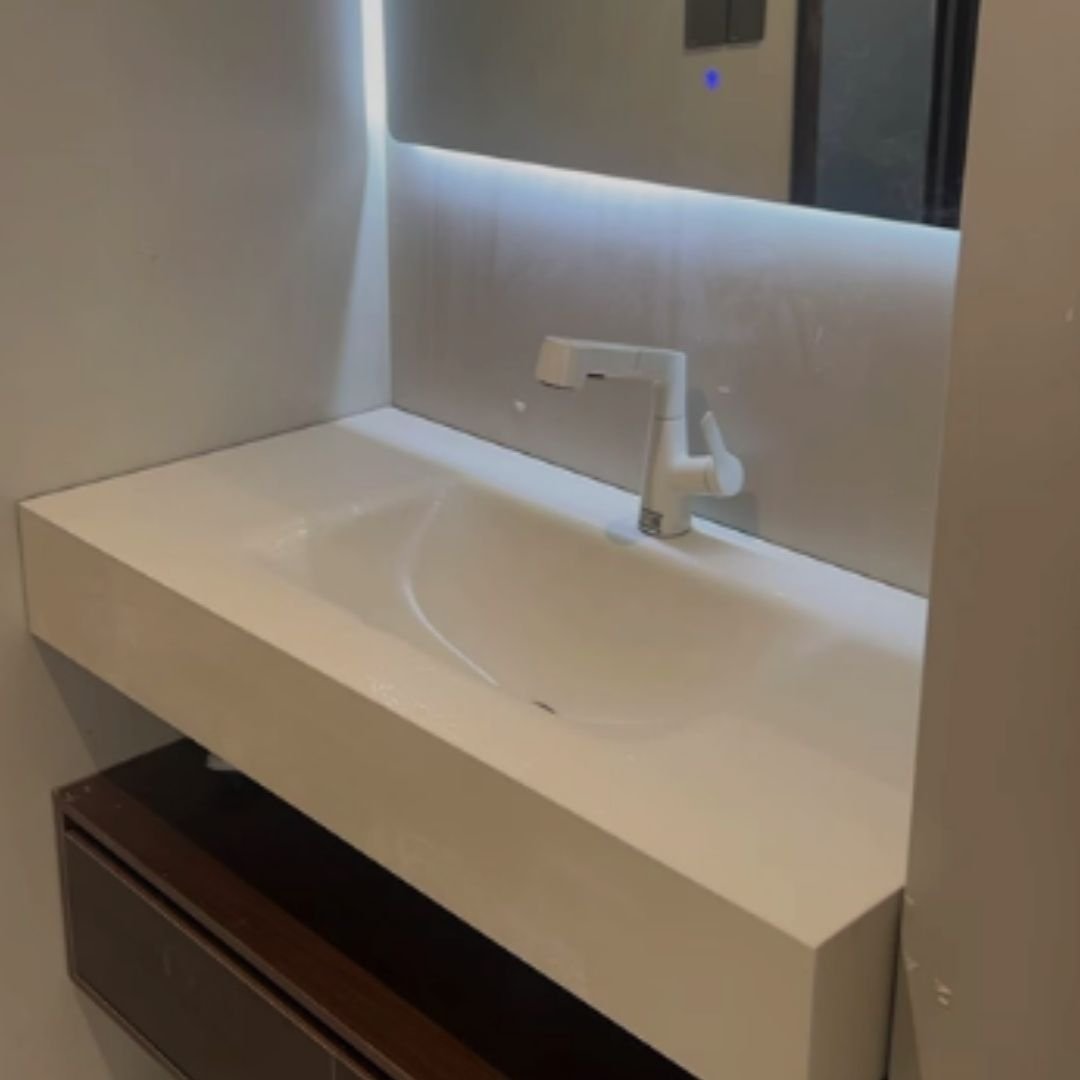 Acrylic Basin for European Bathrooms