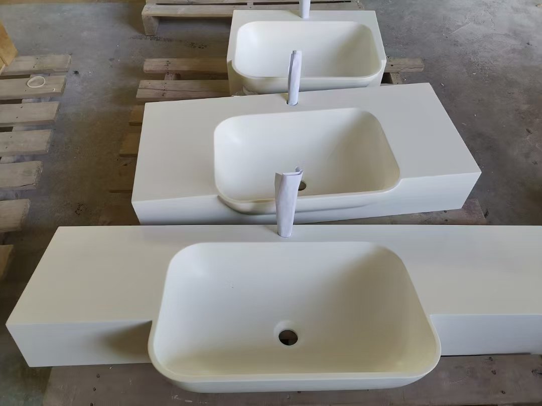 CUSTOM-MADE LARGE-BELLIED WASHBASIN BATHROOM FIXTURES