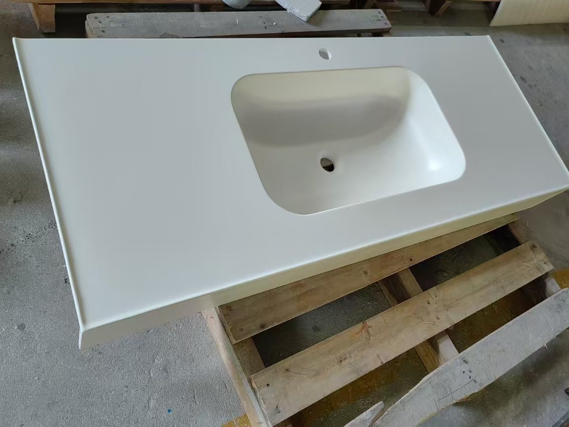 CUSTOMIZED INTEGRATED WASHBASIN BATHROOM FIXTURES
