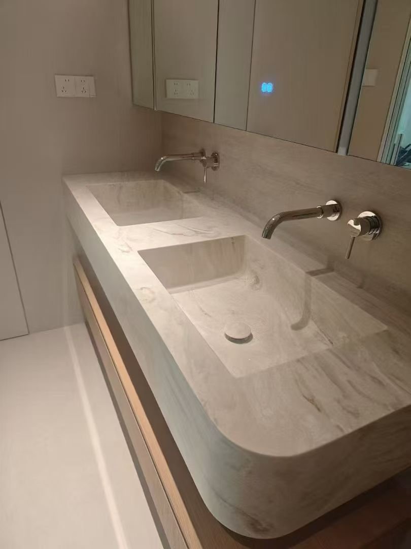 CUSTOM-MADE HOT-PRESSED BENT WASHBASIN