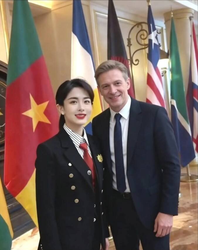 Luo Qing Meets With International Business Partner at 138th Canton Fair 2025